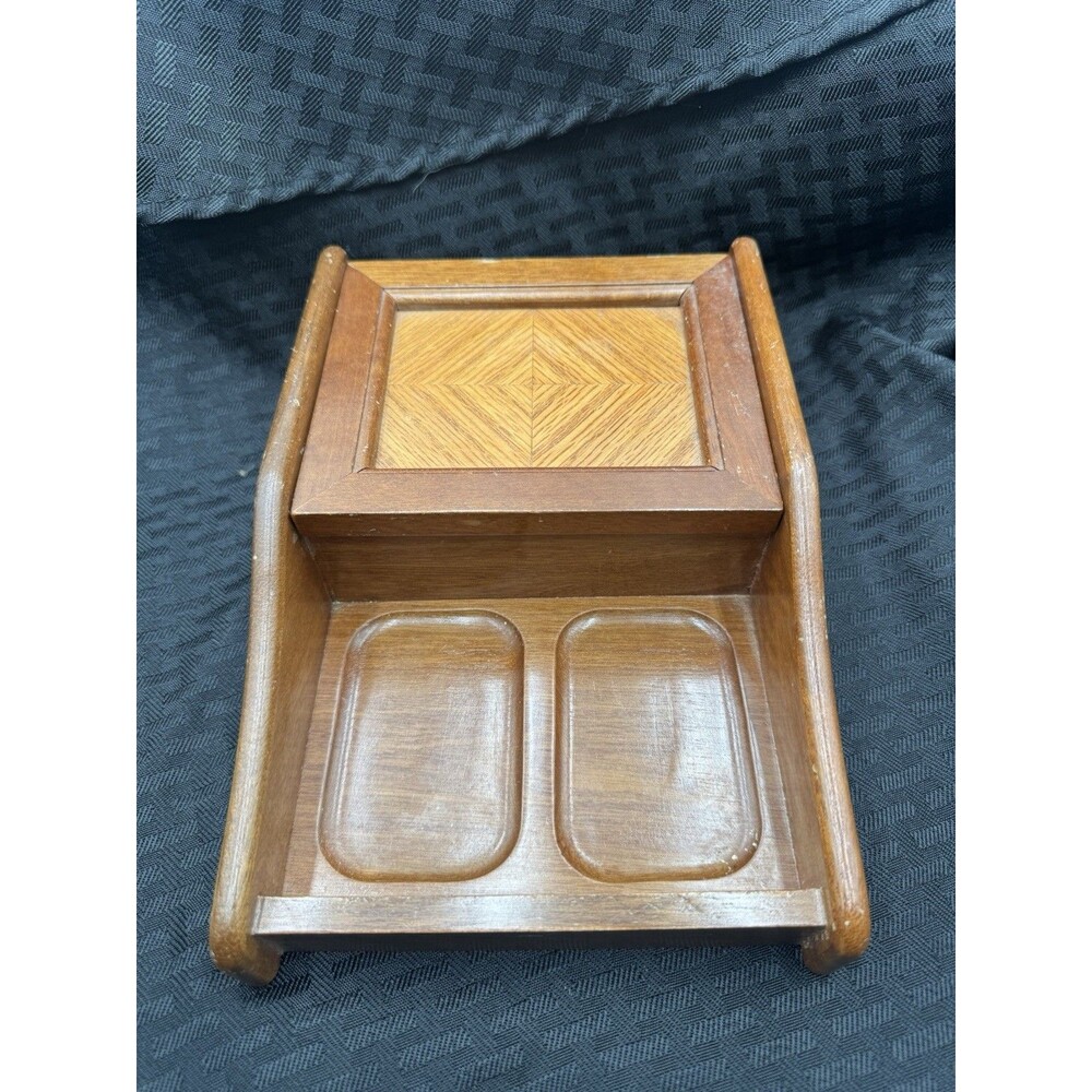 vintage wood jewelry box